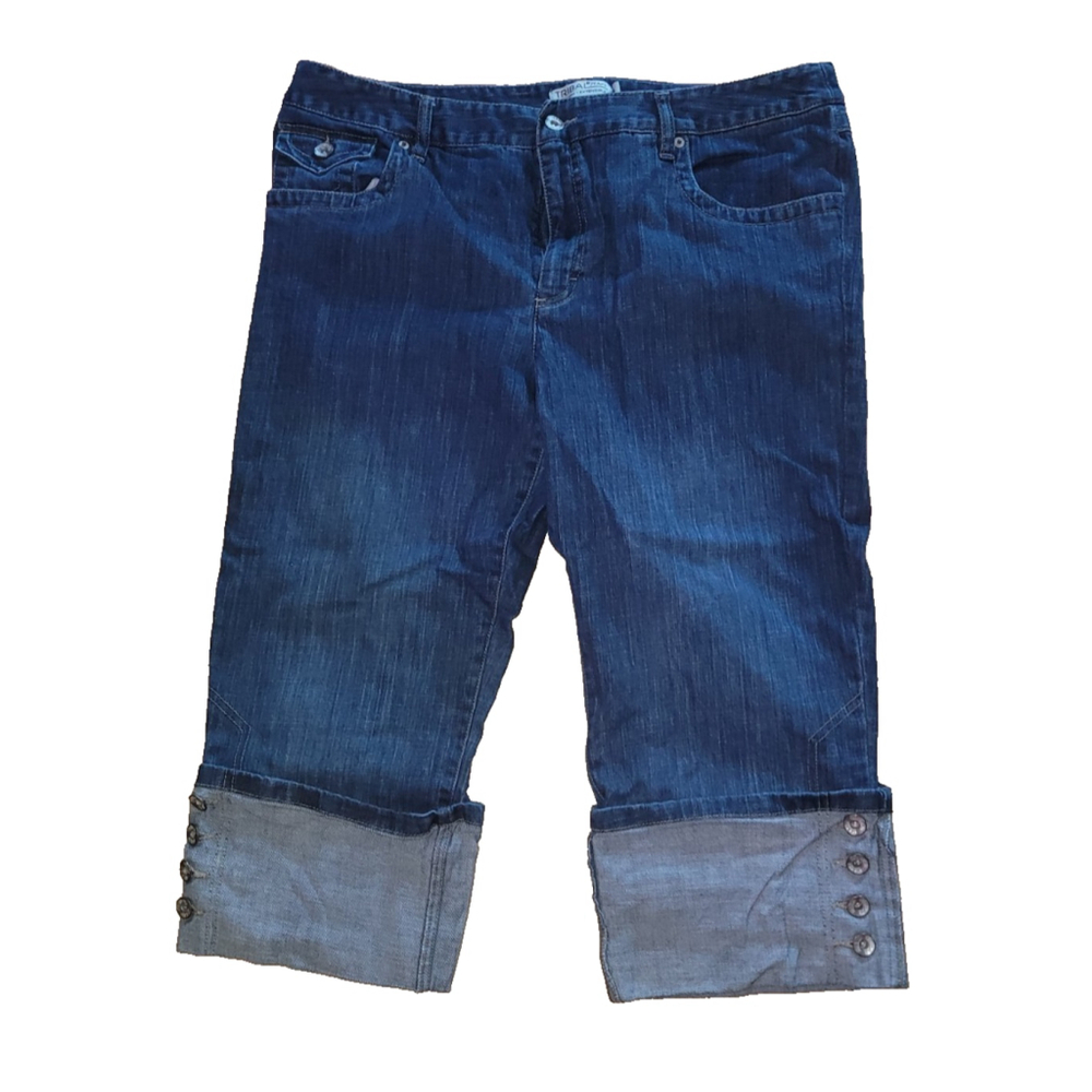 Tribal Jeans Stretch Cropped Jeans Size 14